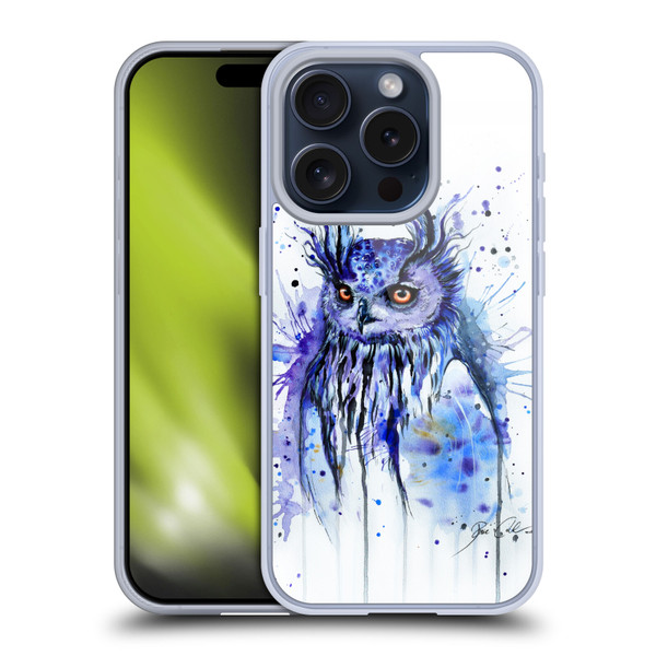 Pixie Cold Animals Secrets Soft Gel Case for Apple iPhone 15 Pro
