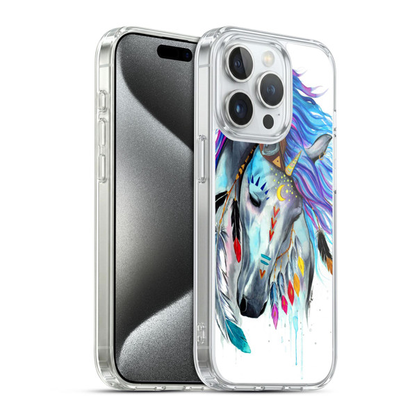 Pixie Cold Animals Spirit Soft Gel Case for Apple iPhone 15 Pro & MagSafe