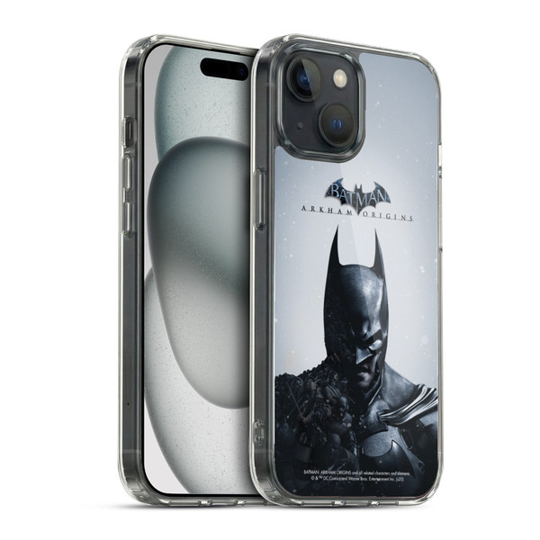 Batman Arkham Origins Key Art Poster Soft Gel Case for Apple iPhone 15 & MagSafe