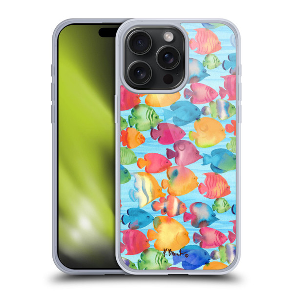 Paul Brent Coastal Tropical Fish School Soft Gel Case for Apple iPhone 15 Pro Max