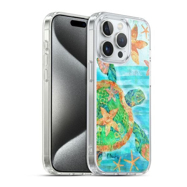 Paul Brent Coastal Nassau Turtle Soft Gel Case for Apple iPhone 15 Pro & MagSafe