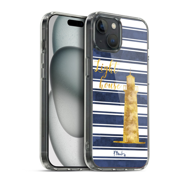 Paul Brent Nautical Lighthouse Soft Gel Case for Apple iPhone 15 Plus & MagSafe