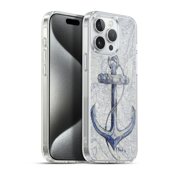 Paul Brent Nautical Vintage Anchor Soft Gel Case for Apple iPhone 15 Pro Max & MagSafe