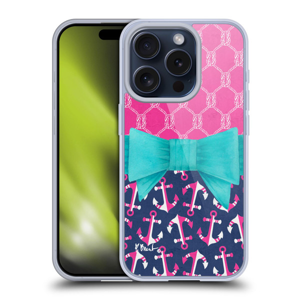 Paul Brent Nautical Bow Soft Gel Case for Apple iPhone 15 Pro