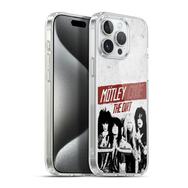 Motley Crue Key Art The Dirt Soft Gel Case for Apple iPhone 15 Pro Max & MagSafe