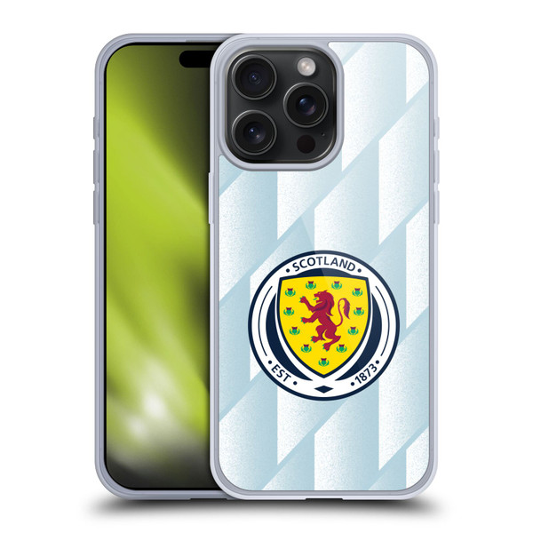 Scotland National Football Team Kits 2020-2021 Away Soft Gel Case for Apple iPhone 15 Pro Max