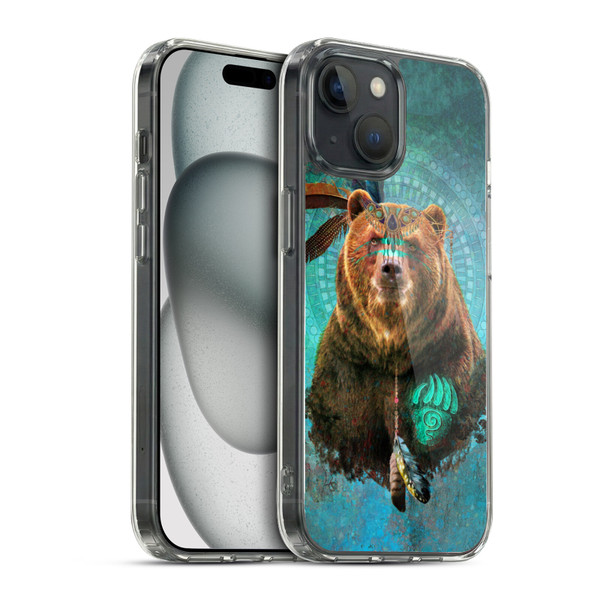 Jena DellaGrottaglia Animals Bear Soft Gel Case for Apple iPhone 15 & MagSafe