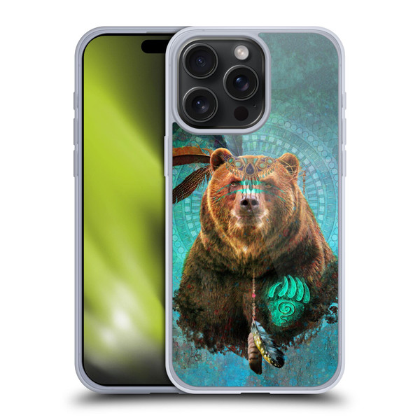 Jena DellaGrottaglia Animals Bear Soft Gel Case for Apple iPhone 15 Pro Max & MagSafe