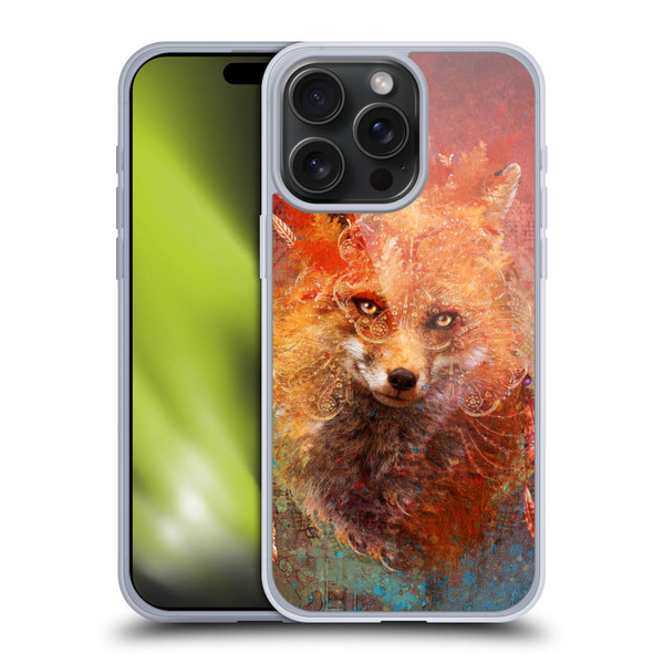 Jena DellaGrottaglia Animals Fox Soft Gel Case for Apple iPhone 15 Pro Max