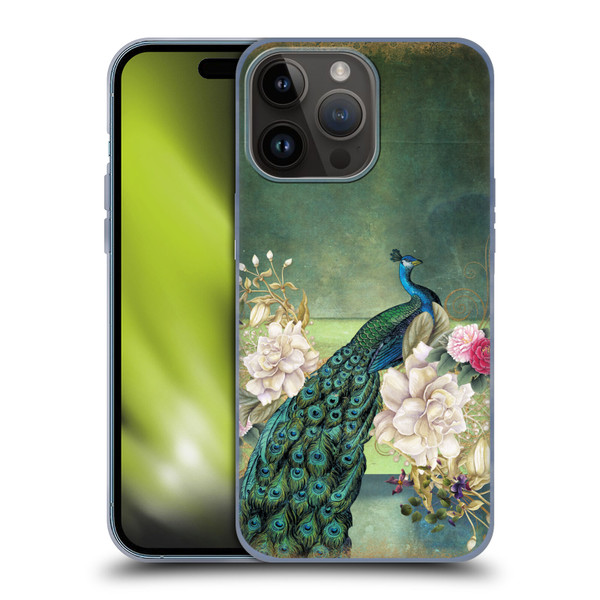 Jena DellaGrottaglia Animals Peacock Soft Gel Case for Apple iPhone 15 Pro Max