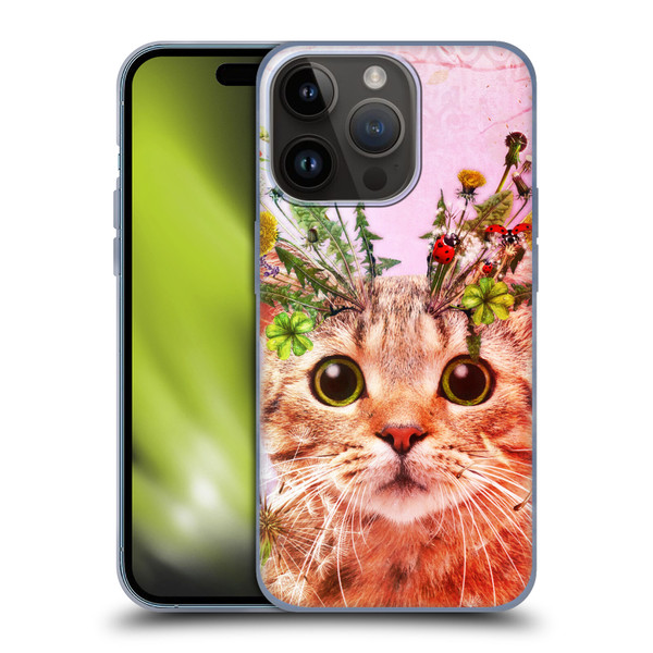 Jena DellaGrottaglia Animals Kitty Soft Gel Case for Apple iPhone 15 Pro