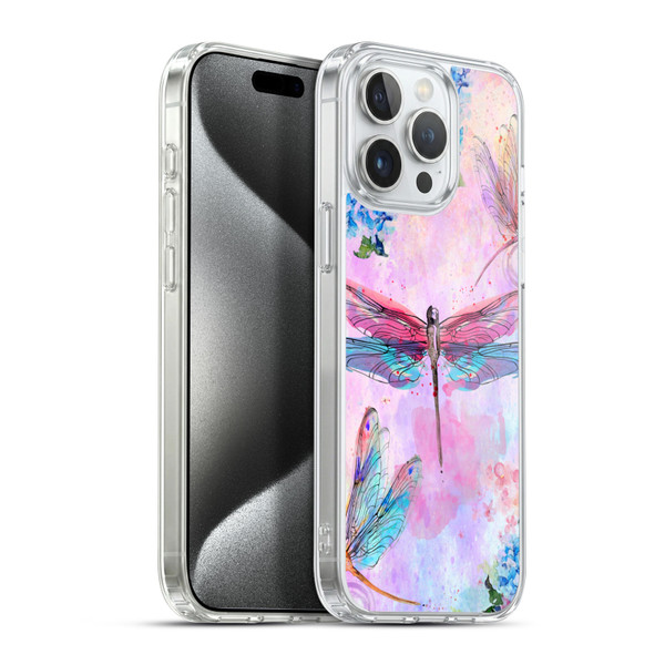 Jena DellaGrottaglia Insects Dragonflies Soft Gel Case for Apple iPhone 15 Pro Max & MagSafe