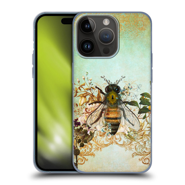 Jena DellaGrottaglia Insects Bee Garden Soft Gel Case for Apple iPhone 15 Pro