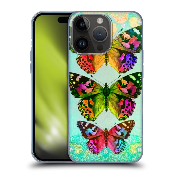 Jena DellaGrottaglia Insects Butterflies 2 Soft Gel Case for Apple iPhone 15 Pro