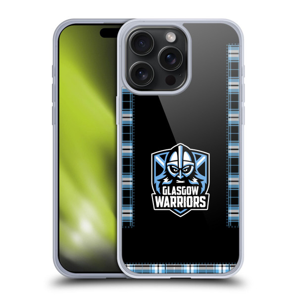 Glasgow Warriors 2020/21 Crest Kit Home Soft Gel Case for Apple iPhone 15 Pro Max