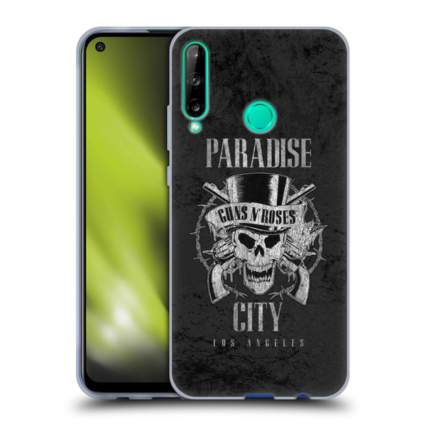 Guns N' Roses Vintage Paradise City Soft Gel Case for Huawei P40 lite E
