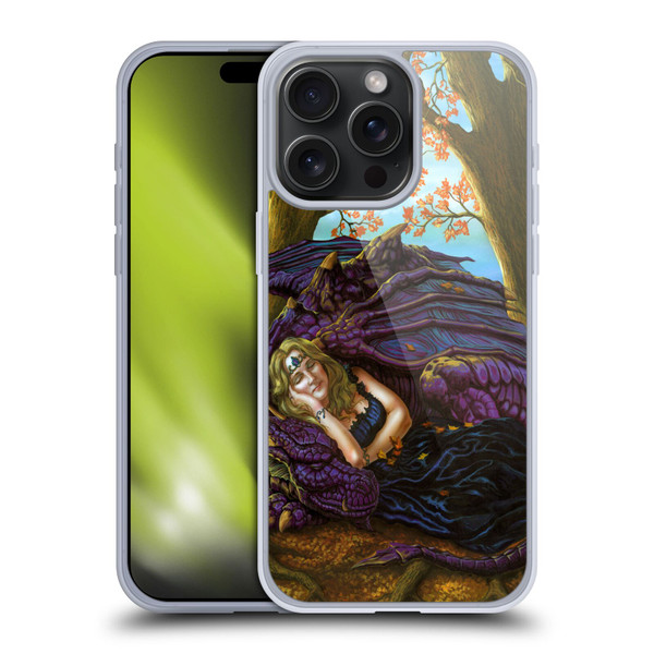 Ed Beard Jr Dragon Friendship Escape To The Land Of Nod Soft Gel Case for Apple iPhone 15 Pro Max
