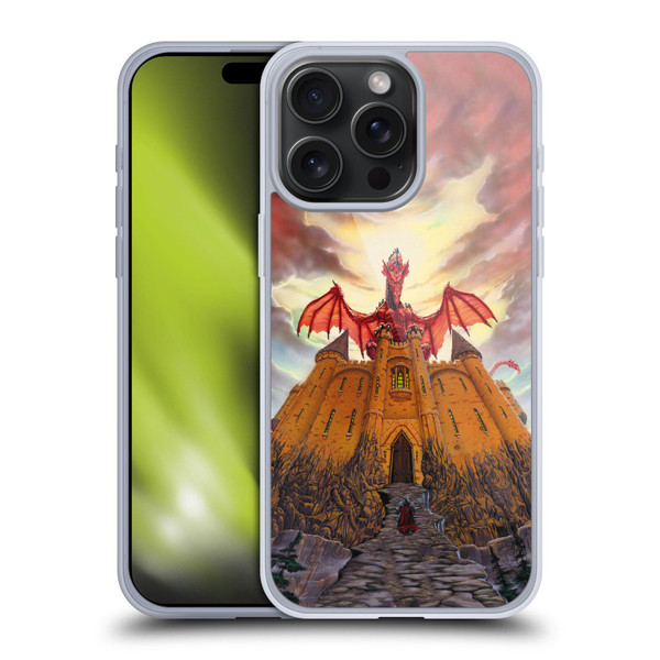 Ed Beard Jr Dragon Friendship Lord Magic Castle Soft Gel Case for Apple iPhone 15 Pro Max