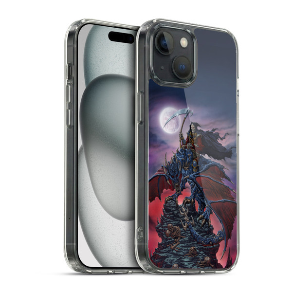 Ed Beard Jr Dragons Reaper Soft Gel Case for Apple iPhone 15 & MagSafe