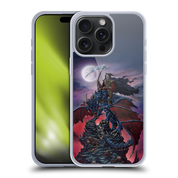 Ed Beard Jr Dragons Reaper Soft Gel Case for Apple iPhone 15 Pro Max