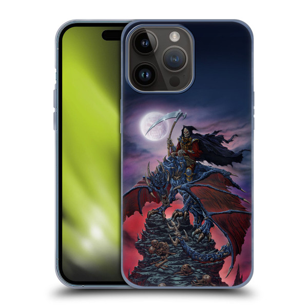 Ed Beard Jr Dragons Reaper Soft Gel Case for Apple iPhone 15 Pro Max