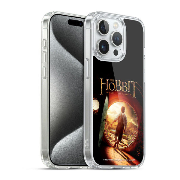 The Hobbit An Unexpected Journey Key Art Journey Soft Gel Case for Apple iPhone 15 Pro & MagSafe