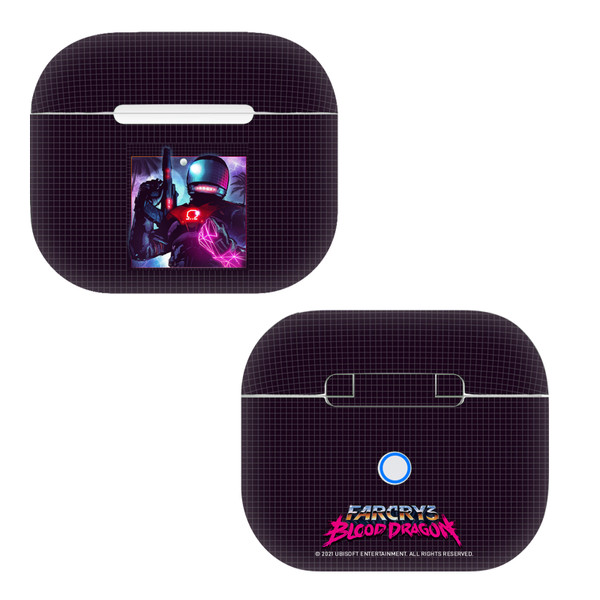 Far Cry 3 Blood Dragon Key Art Omega Vinyl Sticker Skin Decal Cover for Apple AirPods 3 3rd Gen Charging Case