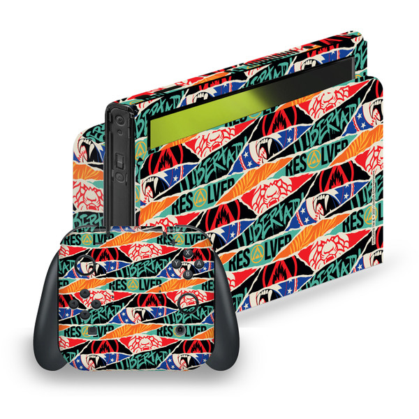 Far Cry 6 Graphics Pattern Vinyl Sticker Skin Decal Cover for Nintendo Switch OLED Bundle
