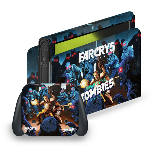 Far Cry Key Art Dead Living Zombies Vinyl Sticker Skin Decal Cover for Nintendo Switch OLED