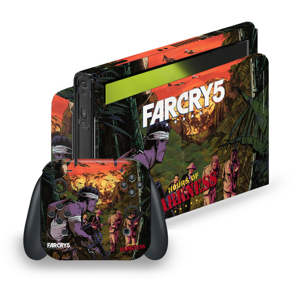 Far Cry Key Art Hour Of Darkness Vinyl Sticker Skin Decal Cover for Nintendo Switch OLED