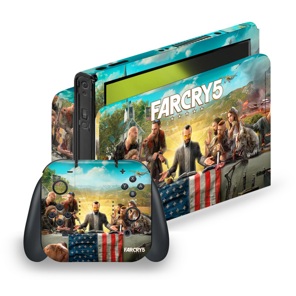 Far Cry Key Art Sinner Vinyl Sticker Skin Decal Cover for Nintendo Switch OLED Bundle