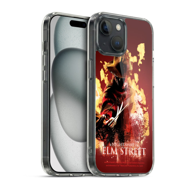 A Nightmare On Elm Street (2010) Graphics Freddy Nightmare Soft Gel Case for Apple iPhone 15 & MagSafe