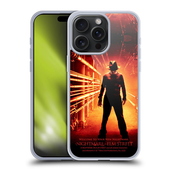 A Nightmare On Elm Street (2010) Graphics Freddy Poster Soft Gel Case for Apple iPhone 15 Pro Max