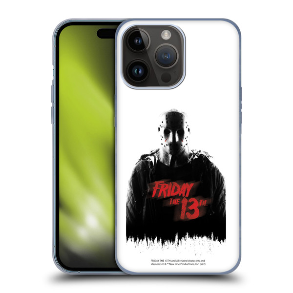 Friday the 13th 2009 Graphics Jason Voorhees Key Art Soft Gel Case for Apple iPhone 15 Pro Max