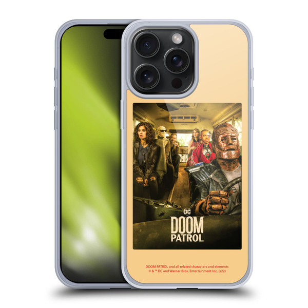 Doom Patrol Graphics Poster 2 Soft Gel Case for Apple iPhone 15 Pro Max
