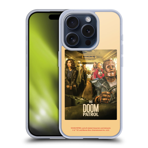 Doom Patrol Graphics Poster 2 Soft Gel Case for Apple iPhone 15 Pro