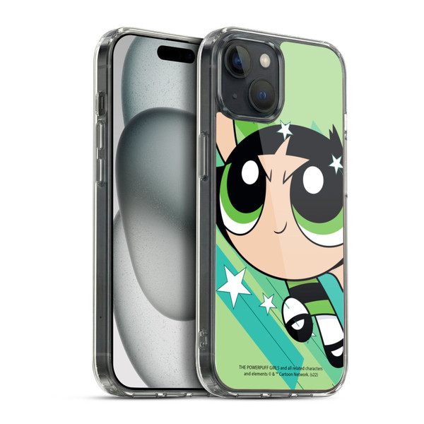 The Powerpuff Girls Graphics Buttercup Soft Gel Case for Apple iPhone 15 Plus & MagSafe