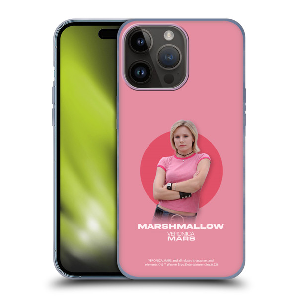 Veronica Mars Graphics Character Art Soft Gel Case for Apple iPhone 15 Pro Max
