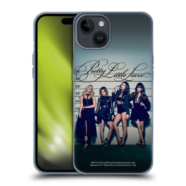 Pretty Little Liars Graphics Season 7 Poster Soft Gel Case for Apple iPhone 15 Plus