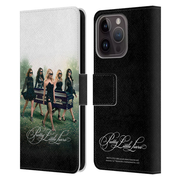 Pretty Little Liars Graphics Season 6 Poster Leather Book Wallet Case Cover For Apple iPhone 15 Pro