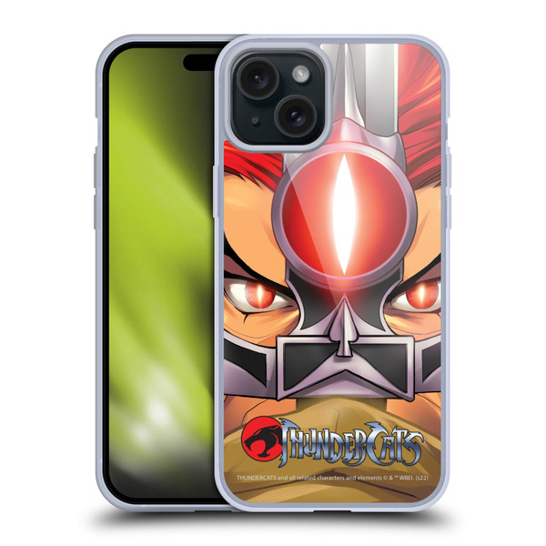 Thundercats Graphics Lion-O Soft Gel Case for Apple iPhone 15 Plus