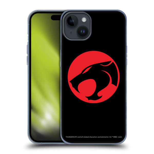 Thundercats Graphics Logo Soft Gel Case for Apple iPhone 15 Plus