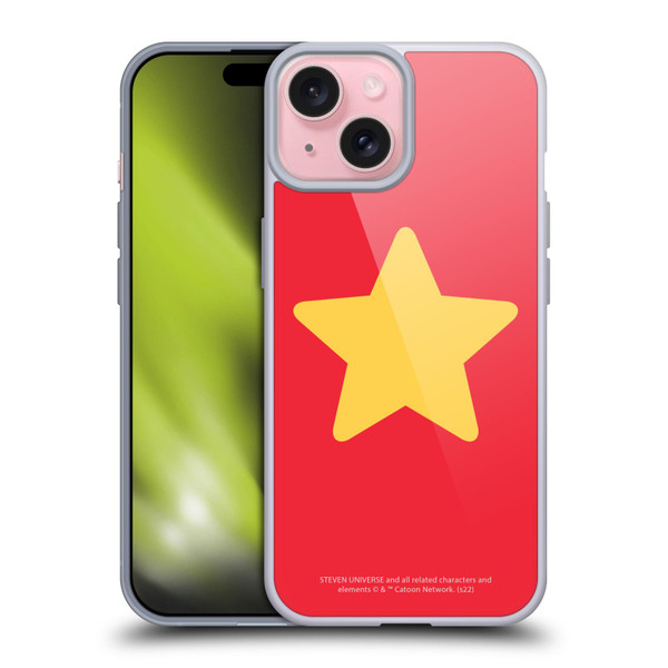 Steven Universe Graphics Logo Soft Gel Case for Apple iPhone 15