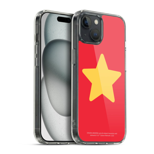 Steven Universe Graphics Logo Soft Gel Case for Apple iPhone 15 Plus & MagSafe