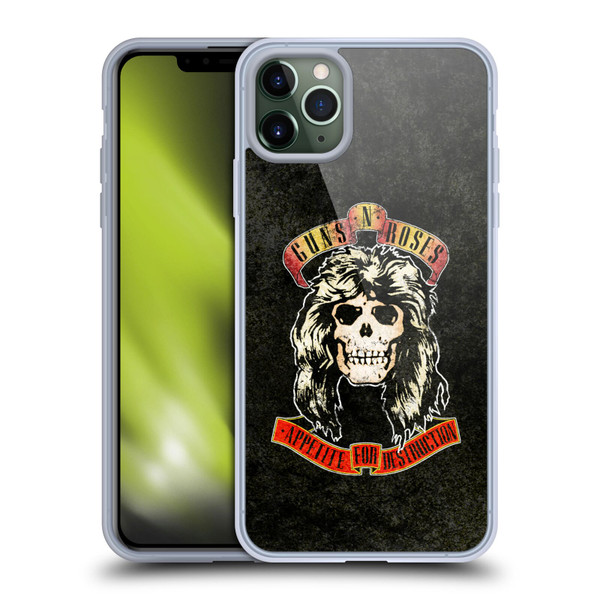 Guns N' Roses Vintage Adler Soft Gel Case for Apple iPhone 11 Pro Max