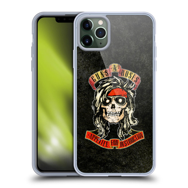Guns N' Roses Vintage McKagan Soft Gel Case for Apple iPhone 11 Pro Max