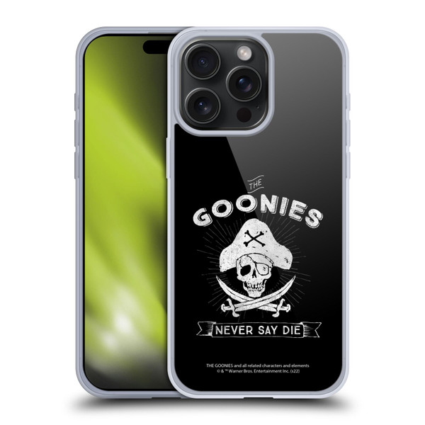 The Goonies Graphics Logo Soft Gel Case for Apple iPhone 15 Pro Max