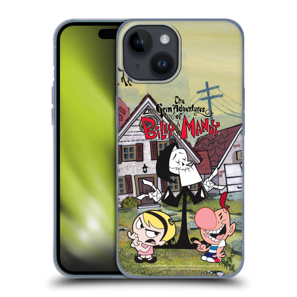 The Grim Adventures of Billy & Mandy Graphics Poster Soft Gel Case for Apple iPhone 15