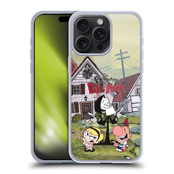 The Grim Adventures of Billy & Mandy Graphics Poster Soft Gel Case for Apple iPhone 15 Pro Max