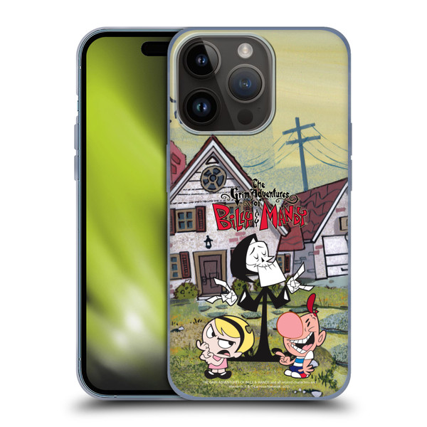 The Grim Adventures of Billy & Mandy Graphics Poster Soft Gel Case for Apple iPhone 15 Pro